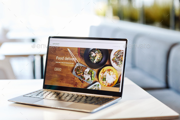 Food Delivery Website - Stock Photo - Images