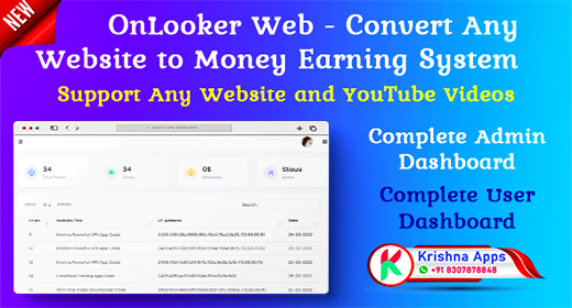 OnLooker Web – Convert Any Website To Money Earning System