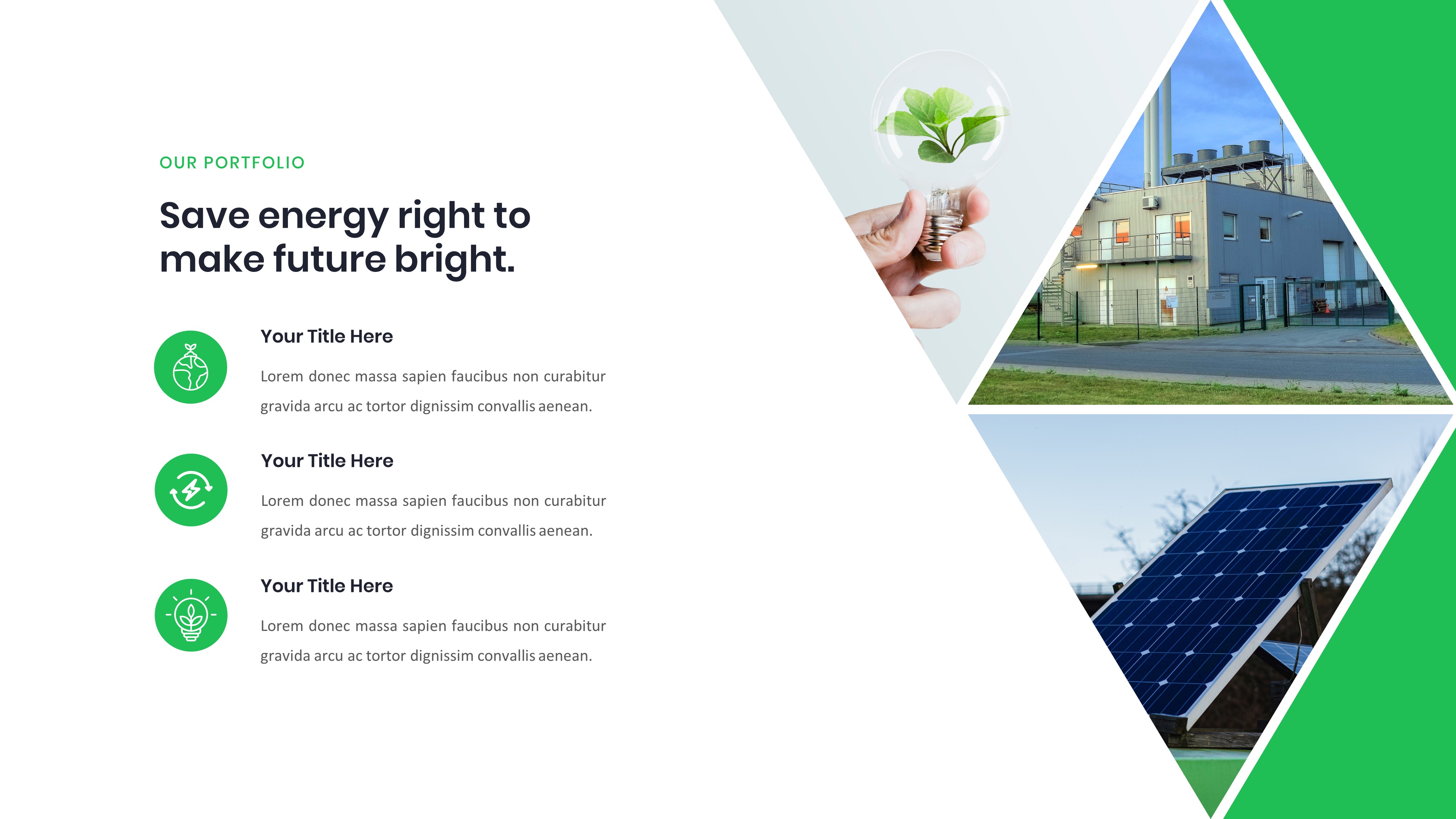 Econergy - Renewable Energy PowerPoint Template, Presentation Templates