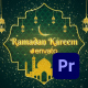 Ramadan Kareem Wishes Titles MOGRT - VideoHive Item for Sale