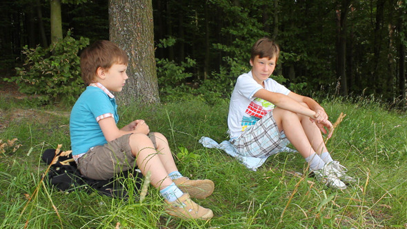 Boys In Forest 4