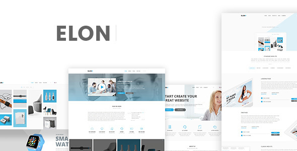 Elon - Businesses and agencies modular Drupal Theme