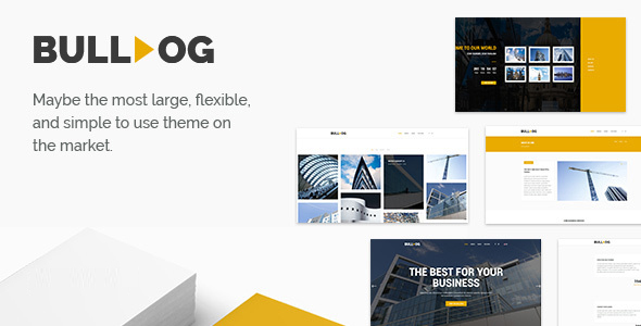 Bulldog - Construction And Architect Building Multipurpose Drupal Theme