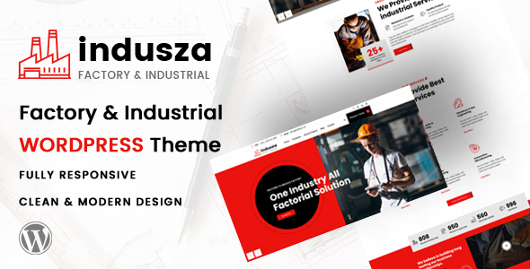 Indusza - Industrial & Factory WordPress by shtheme | ThemeForest