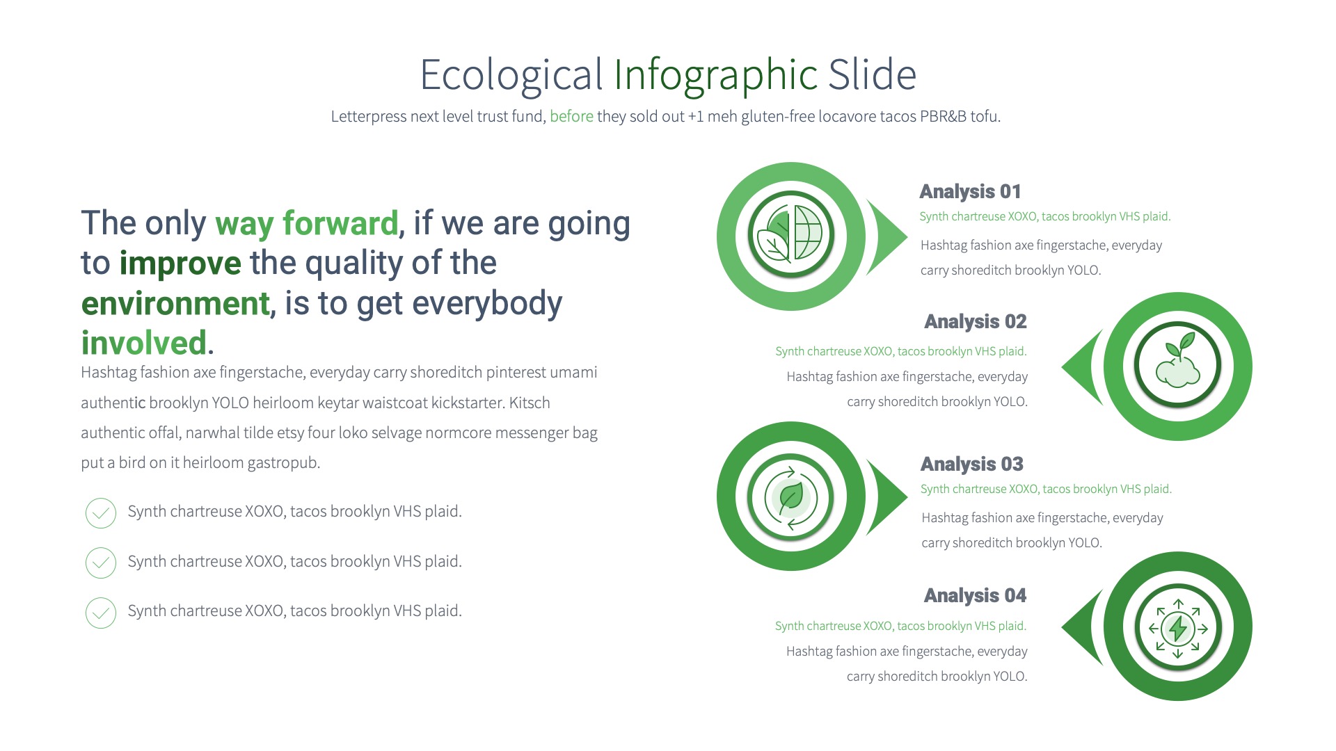 Ecological - Keynote Infographics Slides, Presentation Templates ...