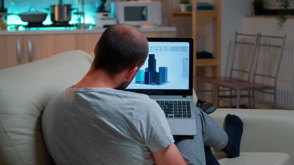 Architect Using Cad Software to Design Industrial Prototype alt