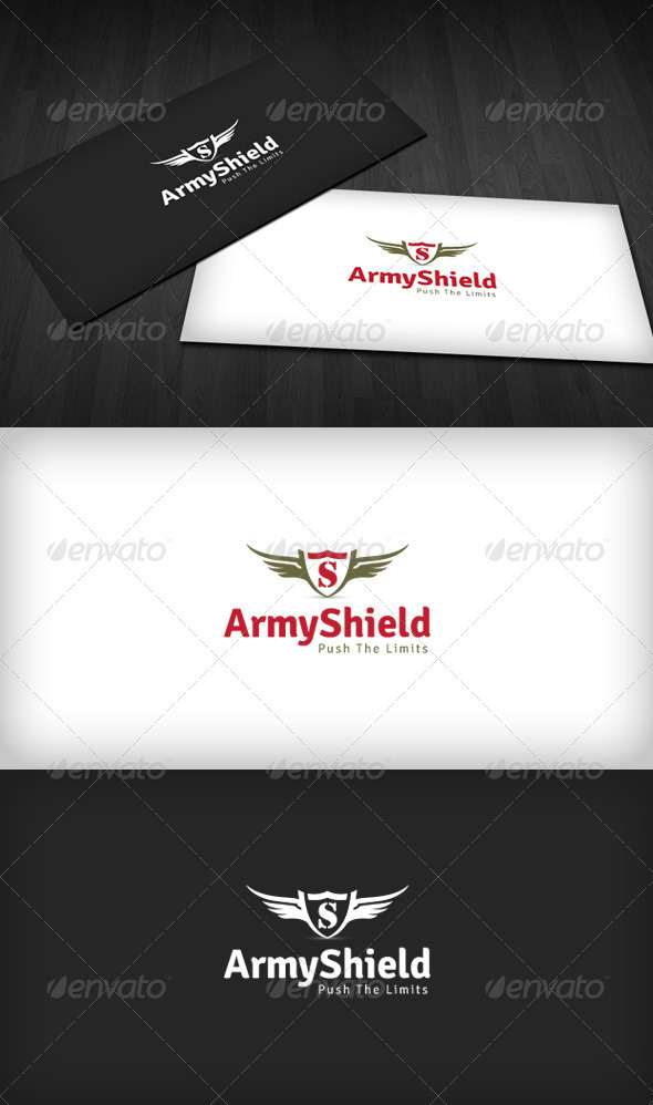 Army Shield Logo - Symbols Logo Templates