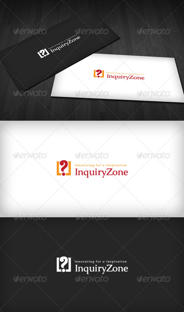 Inquiry Zone Logo - Vector Abstract