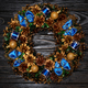 Christmas wreath top view - PhotoDune Item for Sale