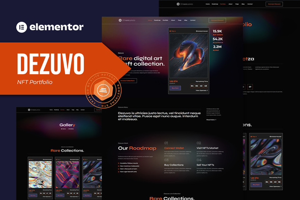 Dezuvo Coverimage template kit 2022