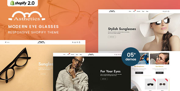 Asthetics - Modern Eye Glasses Responsive Shopify Theme