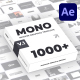 MONO - Motion Graphics Pack - VideoHive Item for Sale