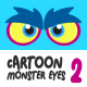 Cartoon Monster Eyes Pack 2 - VideoHive Item for Sale