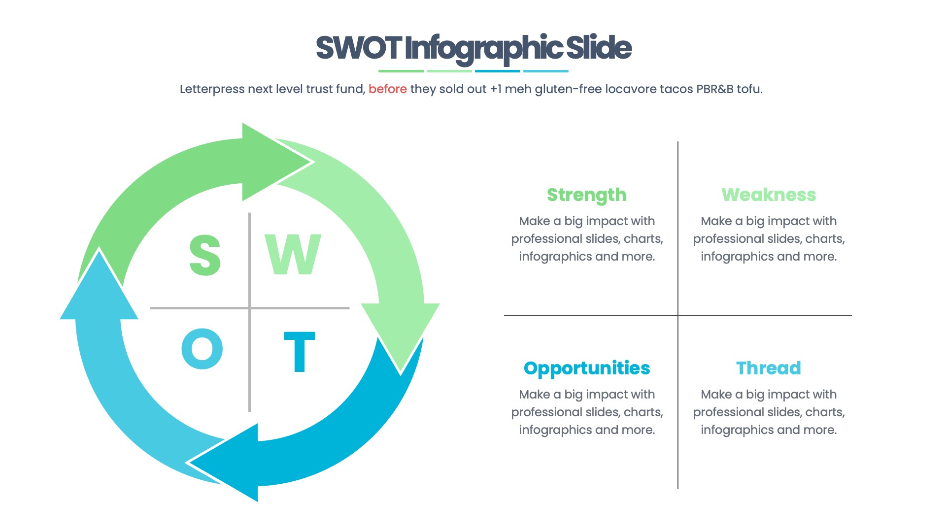 SWOT - Keynote Infographics Slides by dejantroca | GraphicRiver