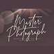 Master Photograph - Monoline Signature font