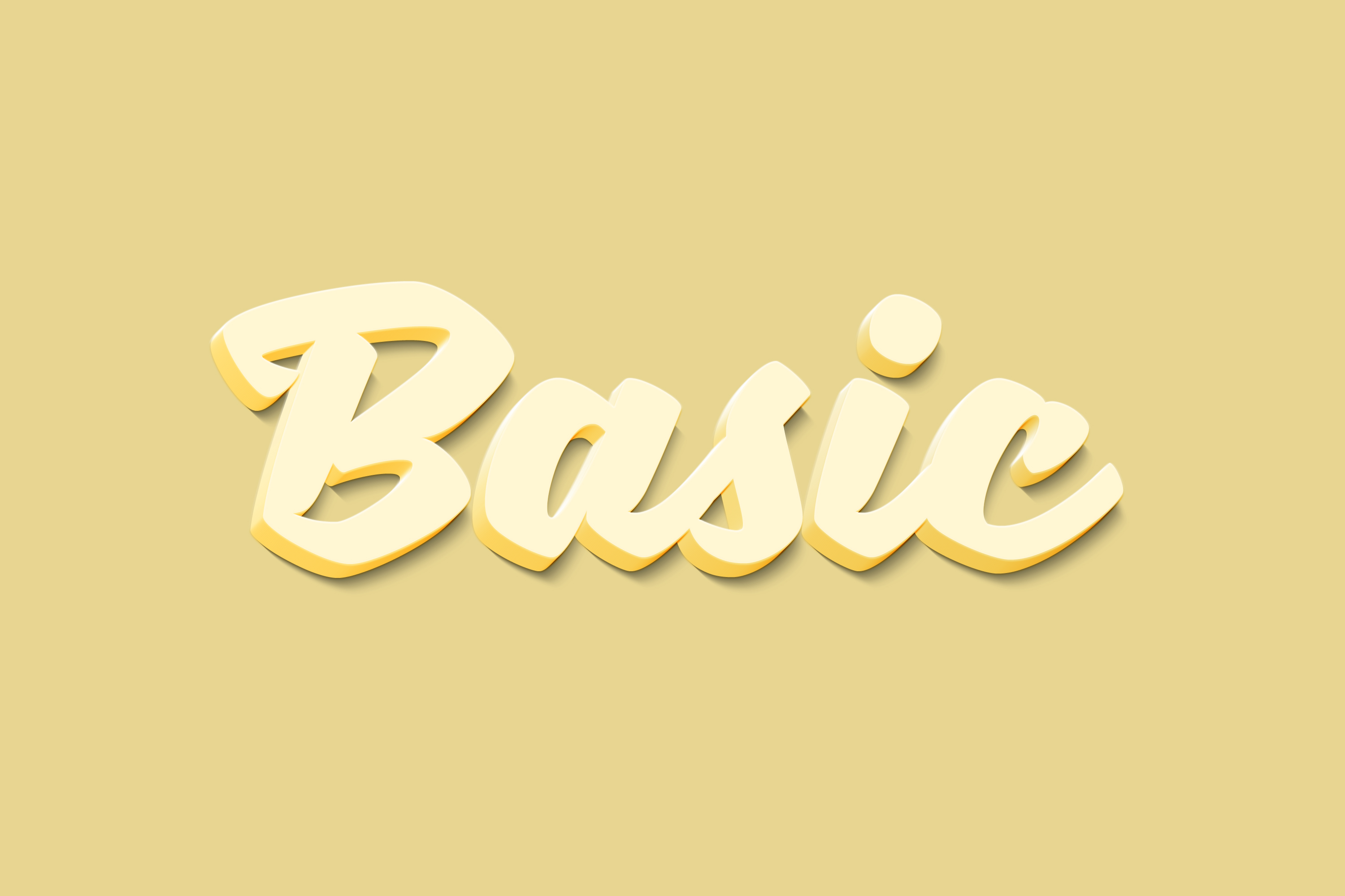 Graphics As Basic Text 3D Text Effects, Add-ons | GraphicRiver