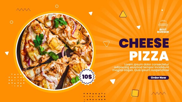 Food Menu Promo Product Promo template preview