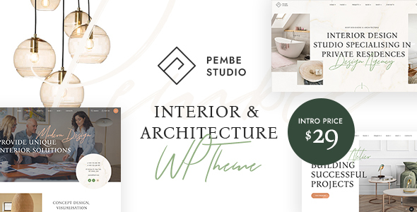 Pembe – Interior & Architecture WordPress Theme