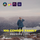 100 Comedy Family LUTs Color Grading