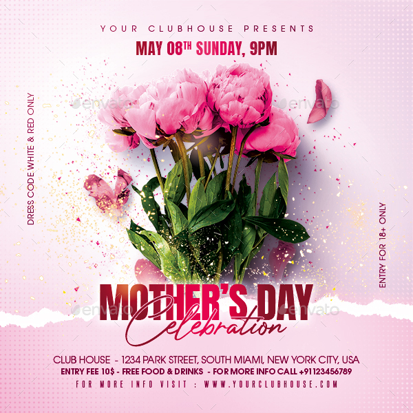 Mothers Day, Print Templates | GraphicRiver