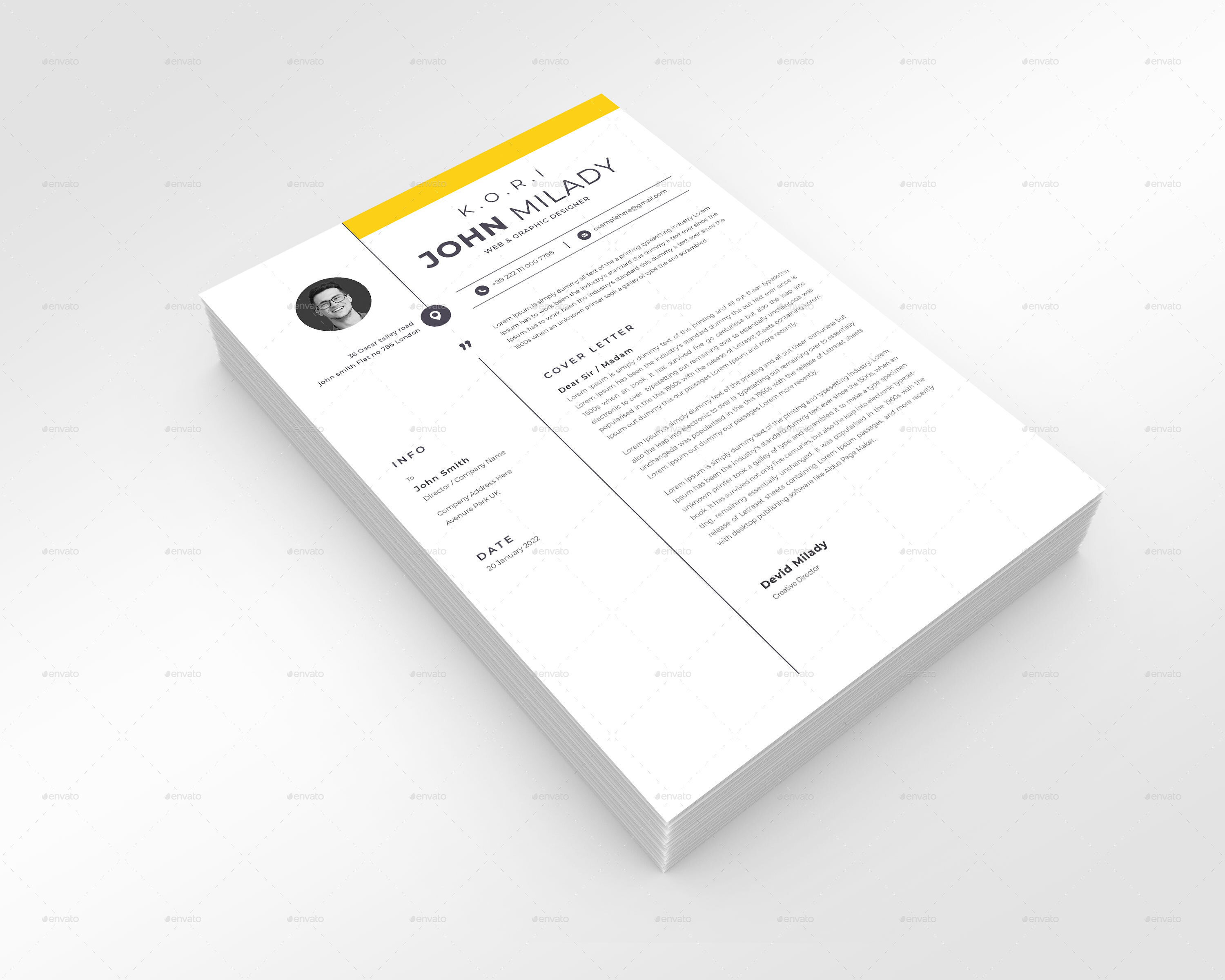 Resume (CV), Print Templates | GraphicRiver