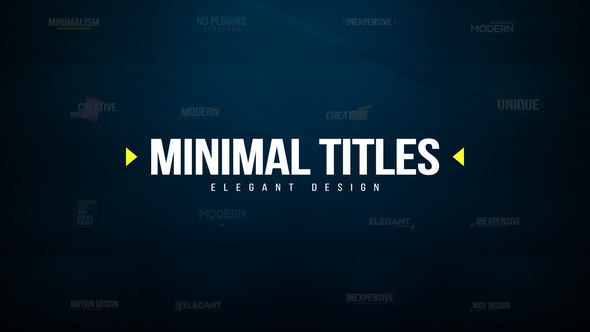 Minimal Titles for FCPX