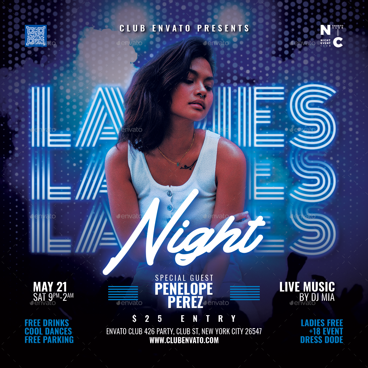 Night Club Flyer by 1protheme | GraphicRiver