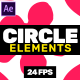 Circle Elements // After Effects - VideoHive Item for Sale
