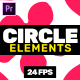 Circle Elements // MOGRT - VideoHive Item for Sale