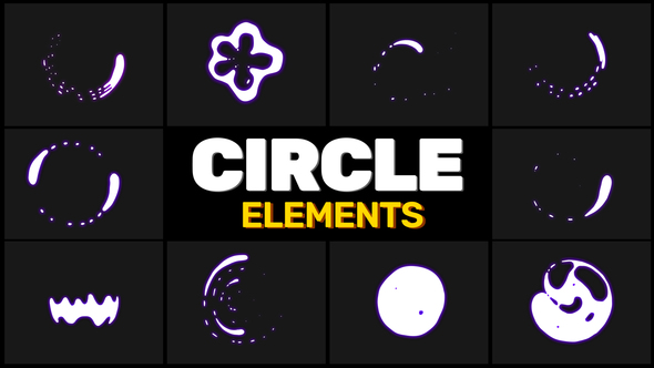 Circle Elements // MOGRT