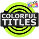 Colorful Modern Titles for FCPX