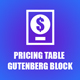 Pricing Table Block for WordPress (Gutenberg)