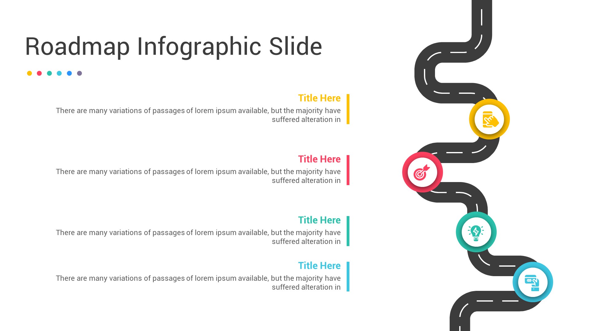 Roadmap Infographic PowerPoint Template, Presentation Templates ...