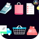 Shopping Icons Pack - VideoHive Item for Sale