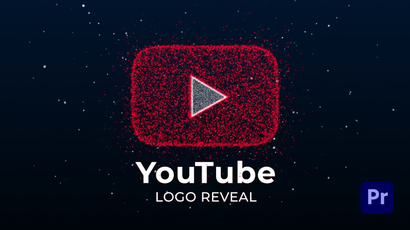 Youtube Particles Logo Reveal