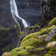 Haifoss waterfall in Iceland - one of the highest waterfall in Iceland, popular tourist destination - PhotoDune Item for Sale