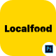 Localfood - PSD Template Find & Order Food App