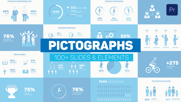 Pictogram Infographics | Premiere Pro