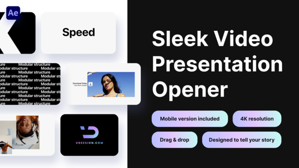 Sleek Video Presentation Opener