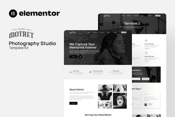 Motret - Digital Marketing Elementor Template Kit