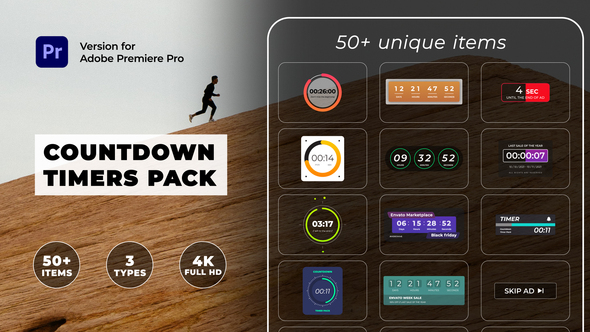 Countdown Timers Pack | Premiere Pro