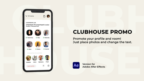 Clubhouse Promo