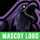 Raven Mascot Logo Design