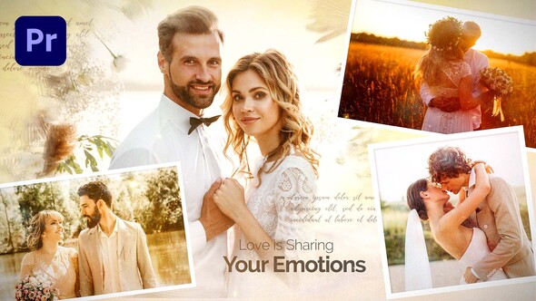 Emotional Wedding Slideshow | Romantic Love Story | MOGRT