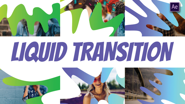 Liquid Transition | After Effects Elements template preview