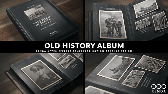 Old Album History Book