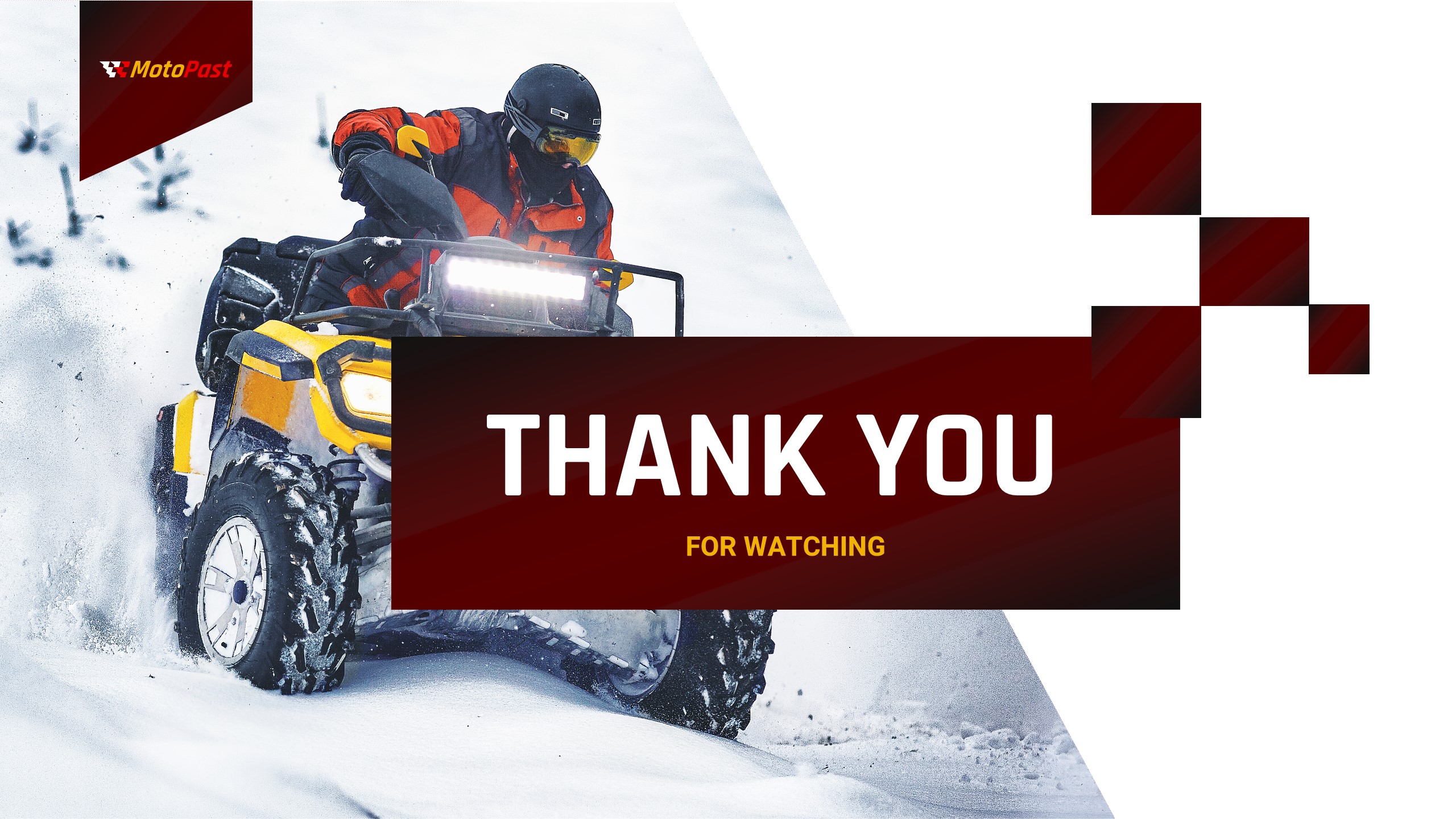 MotoPast - ATV Riding Club Powerpoint Template, Presentation Templates