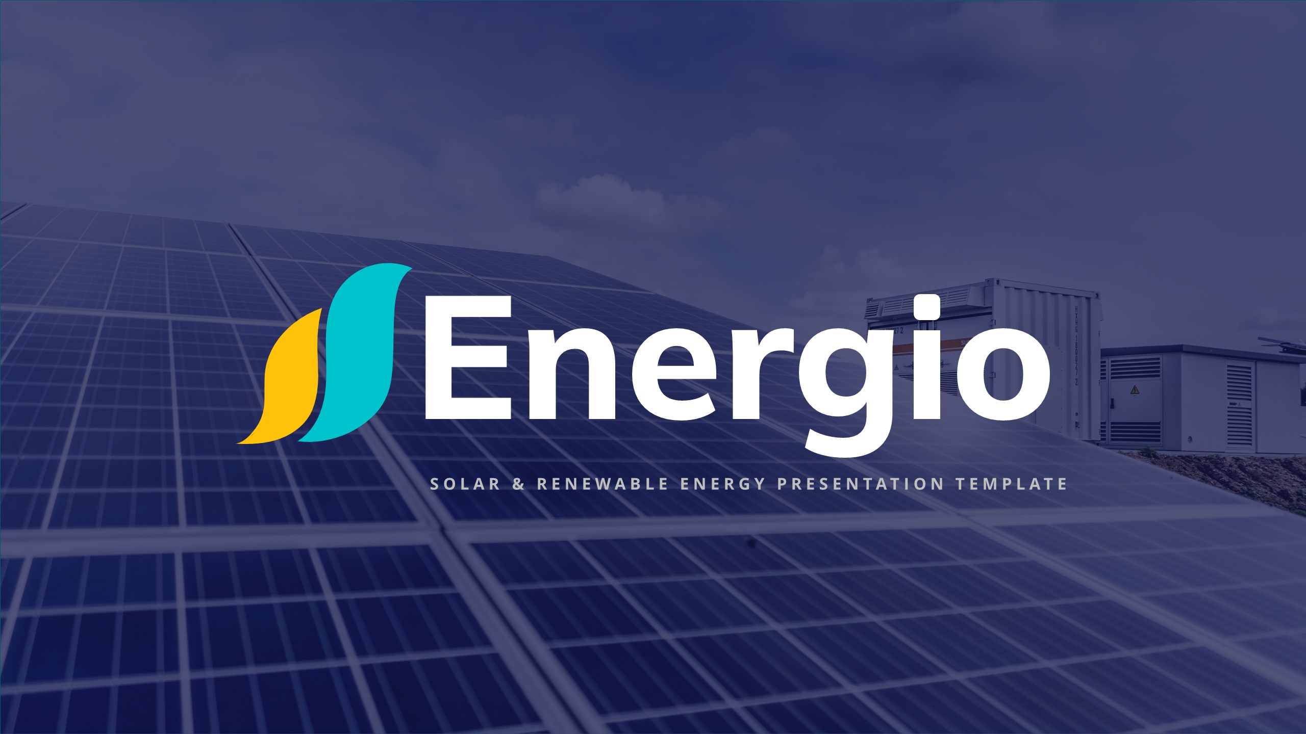 Energio - Solar & Renewable Energy Keynote Template, Presentation Templates