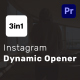 Instagram Dynamic Opener for Premiere Pro - VideoHive Item for Sale