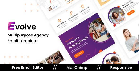 Evolve Agency – Multipurpose Responsive Email Template